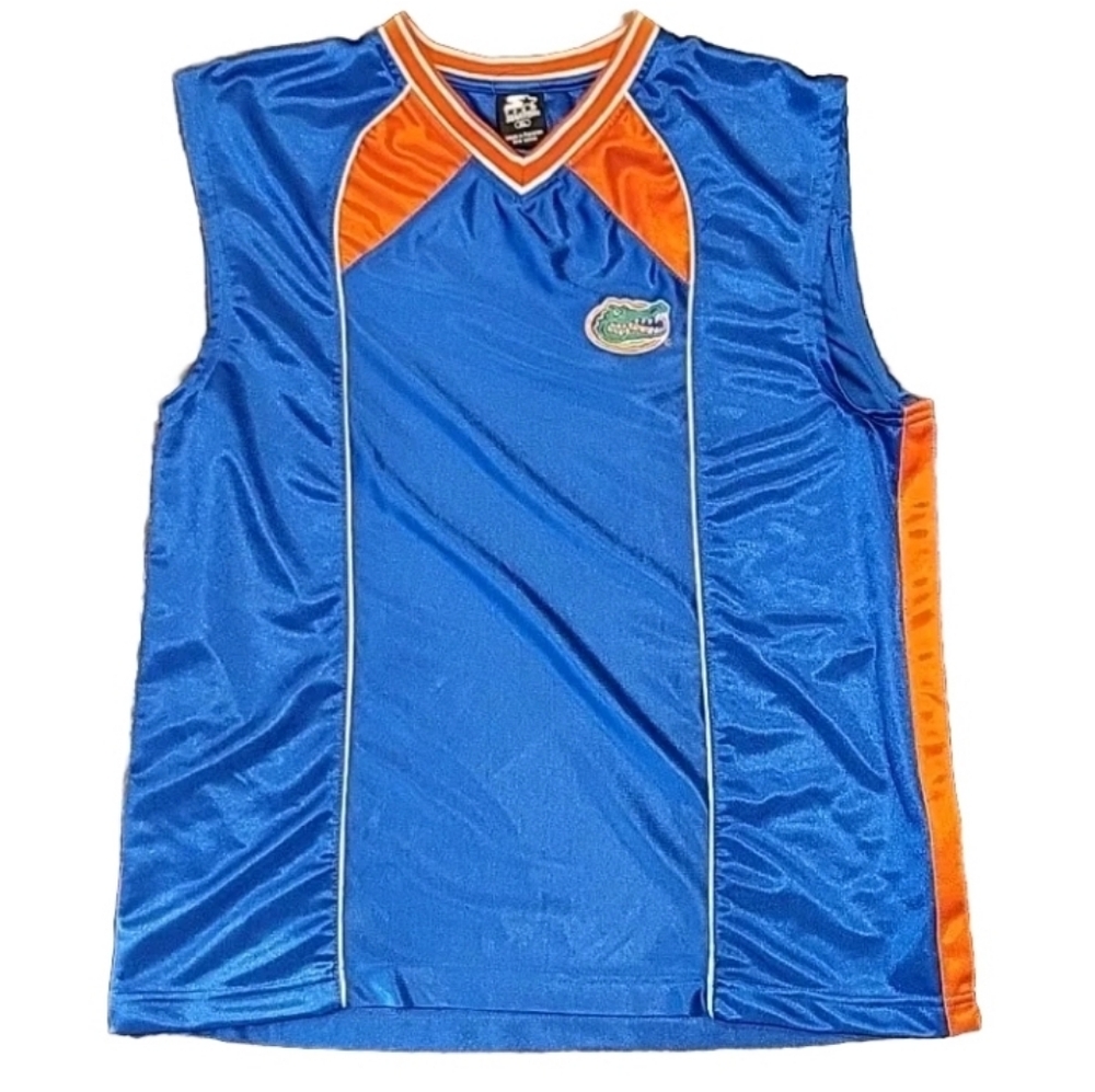 Vintage University of Florida Gators Starter Team Basketball Jersey